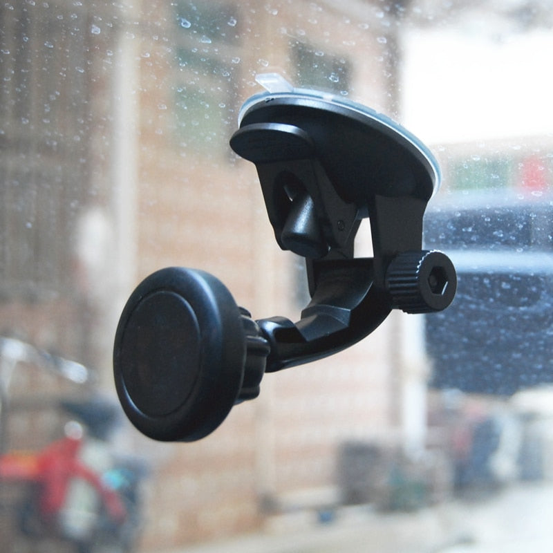 glass mount phone holder